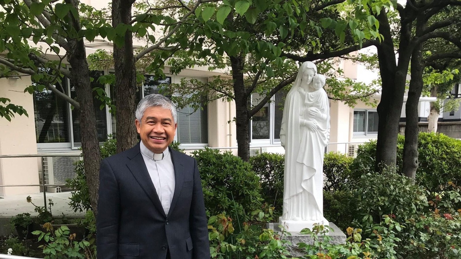 Reverend Father Edgar Gacutan, the new bishop of Sendai in Japan