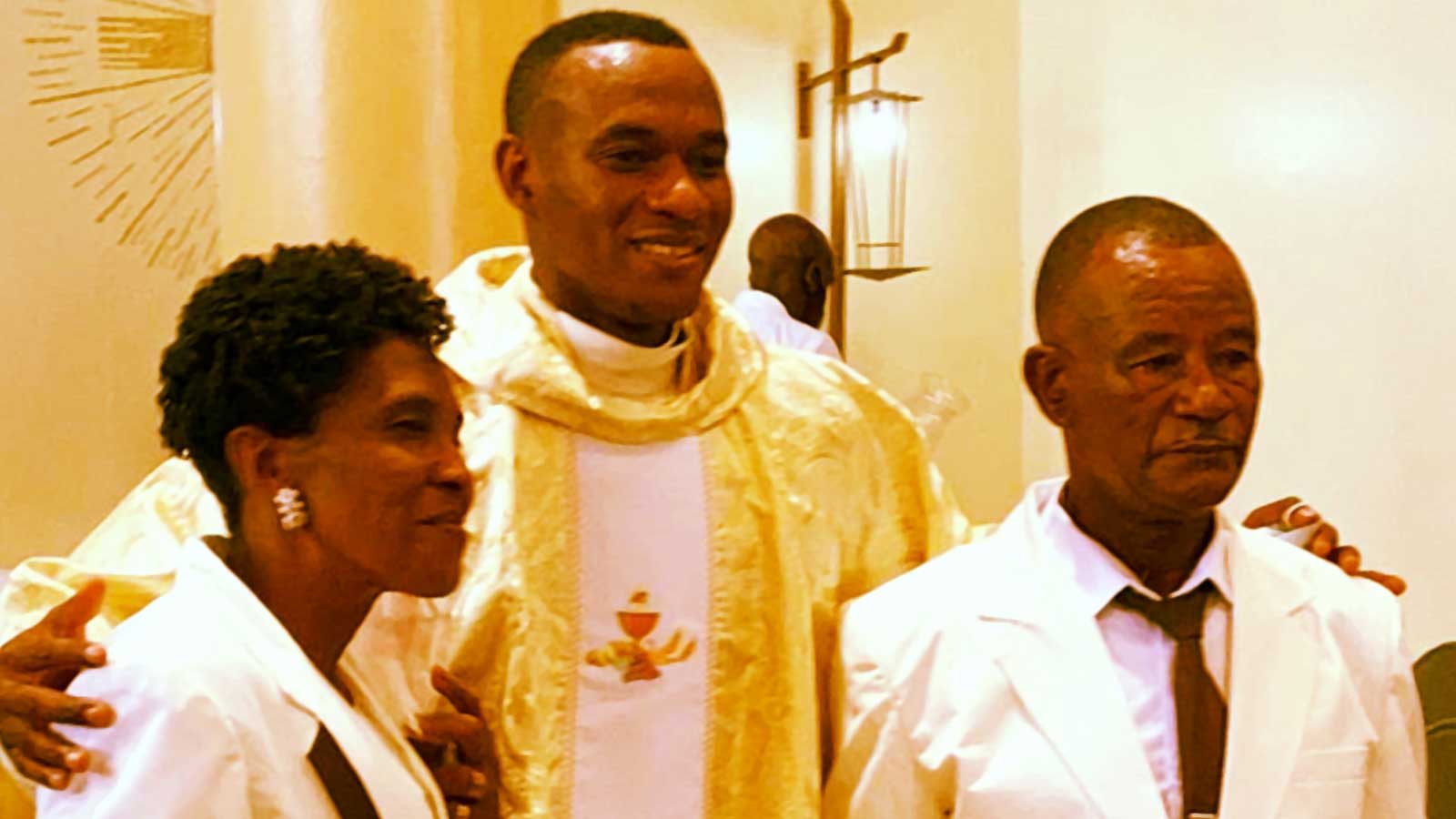 Edson Joseph (AFA) ordained a priest in Port-au-Prince (Haiti)